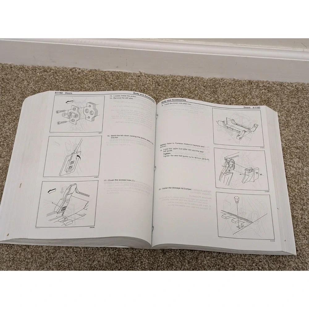 1999 Chevrolet Corvette OEM Service Manual Book #3‎ Gmp/99-y-3